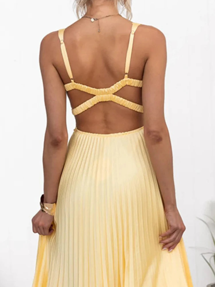 Saffron Mirage Dress