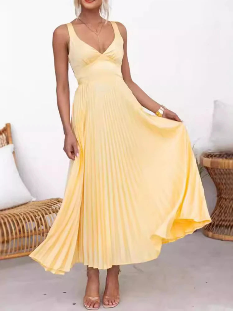 Saffron Mirage Dress