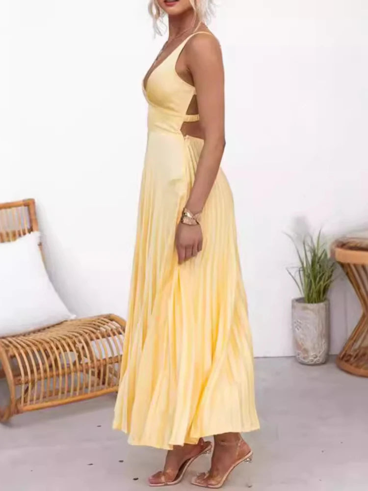 Saffron Mirage Dress