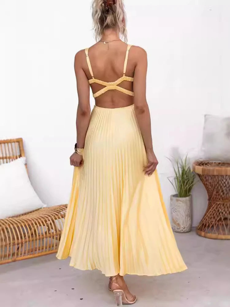 Saffron Mirage Dress