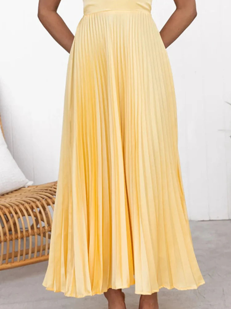 Saffron Mirage Dress